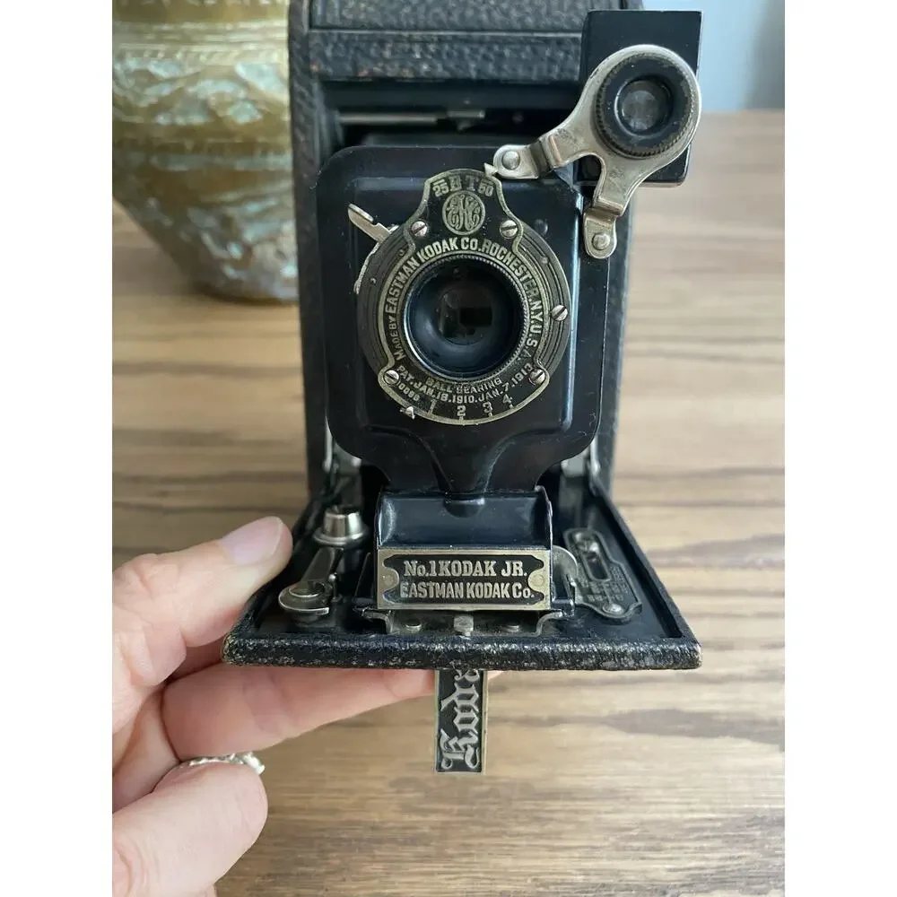 Antique 1913 Kodak No. 1A Autographic Kodak Junior Camera Folding Camera